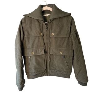 Puma x Nuala Military Green Utility Bomber Jacket Size M Military Streetwear